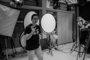 Felix T. Vogel im Studio