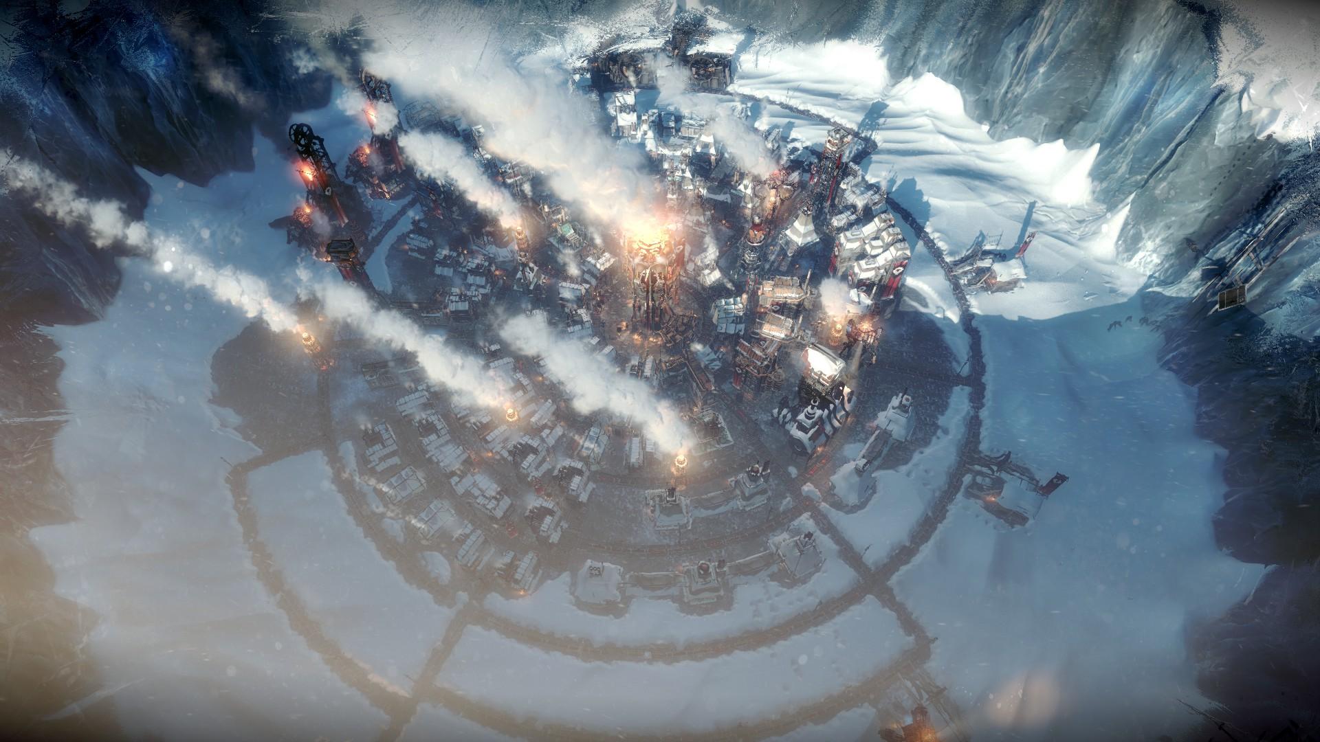 Frostpunk 4 Frostpunk; Überlebende Siedlung im Storymodus